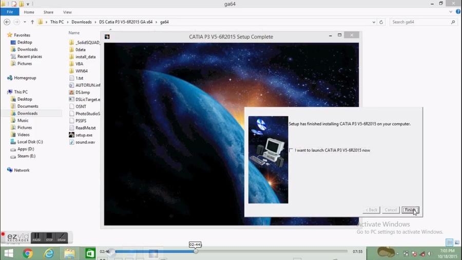 Crack catia v5-6r2015 full version